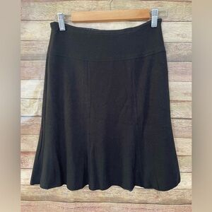 Women’s Black A-line Career Dress Stretch Skirt Size: 4